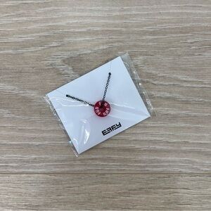 NEW Eafy Carnival Cruise Fun Red Barrel Charm Necklace